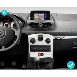 radio navegador renault clio 3 2005 2014 carplay wireless pantalla radio instalada