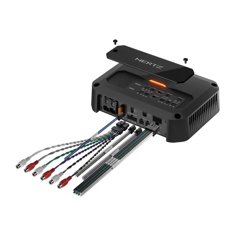 etapa de 4 canales ultracompacta hertz cp 4.800 cento power cableado