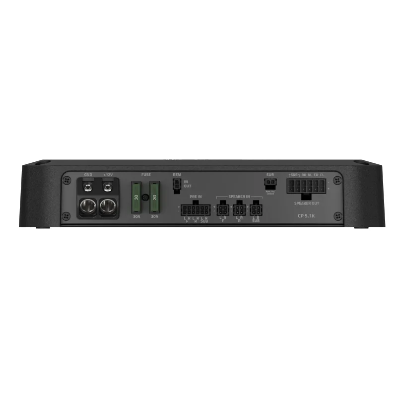 hertz cp 5.1k serie cento power clase d 1030w amplificador 5 canales conexiones