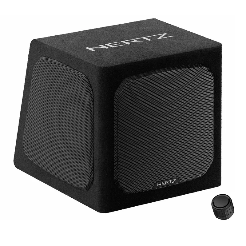 subwoofer activo 8" hertz dba 201 con doble radiador pasivo 440w pico