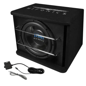 cajón subwoofer activo bass reflex 10" hifonics tsa250r titan