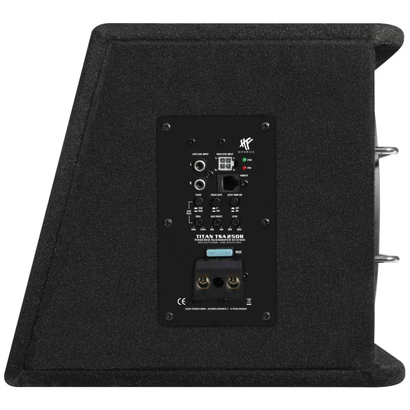 hifonics tsa250r titan cajón Subwoofer activo bass reflex 10"