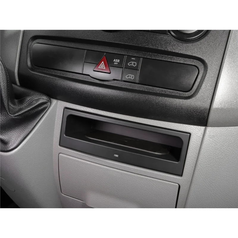 Instalacion base INBAY cargador inalambrico consola Sprinter Crafter camper