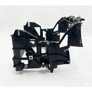 Vista lateral bastidor soporte interior consola central Audi A3 8P