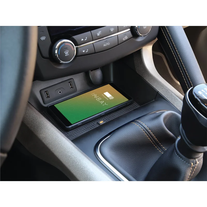 Instalacion base INBAY cargador inalambrico consola Renault Kadjar