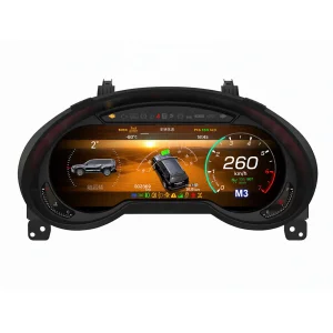 Velocímetro digital para Lexus GX encendido