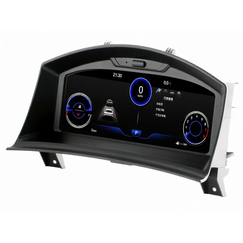 Velocímetro digital HD encendido en Opel Astra