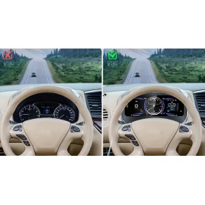 comparación cuadro de serie con cuadro digital tras instalación