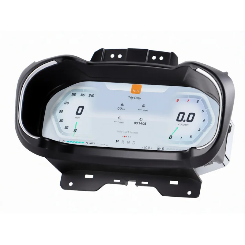 Ejemplo interfaz cuadro de instrumentos digital panorámico de 12.3 pulgadas para Renault Megane 4 y Koleos
