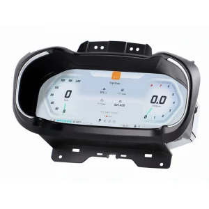 Ejemplo interfaz cuadro de instrumentos digital panorámico de 12.3 pulgadas para Renault Megane 4 y Koleos