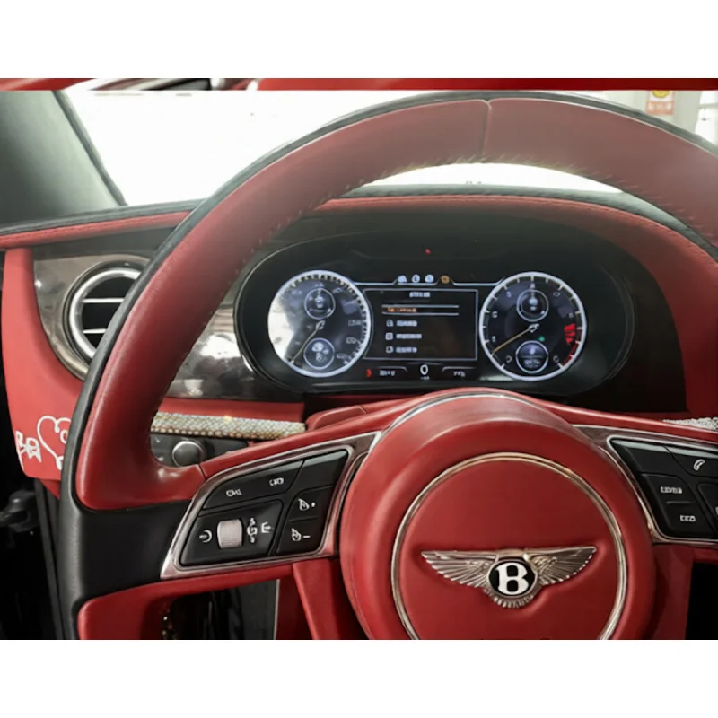 resultado instalación de cuadro digital para Bentley Continental y Flying Spur 2012-2017