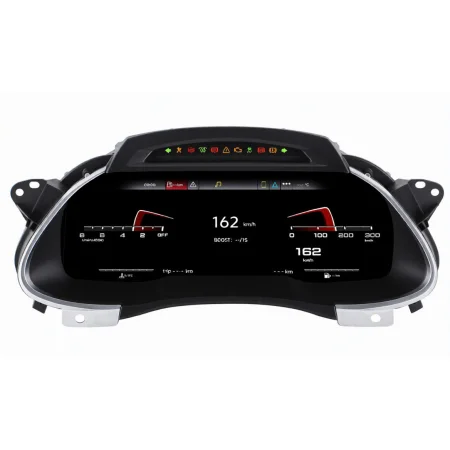 Cuadro de instrumentos digital panorámico de 12.3 pulgadas estilo Virtual Cockpit con CarPlay para Audi A4 B8