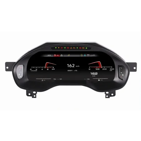 Vista frontal cuadro de instrumentos digital panorámico de 12.3 pulgadas estilo Virtual Cockpit para Audi A6 y A7