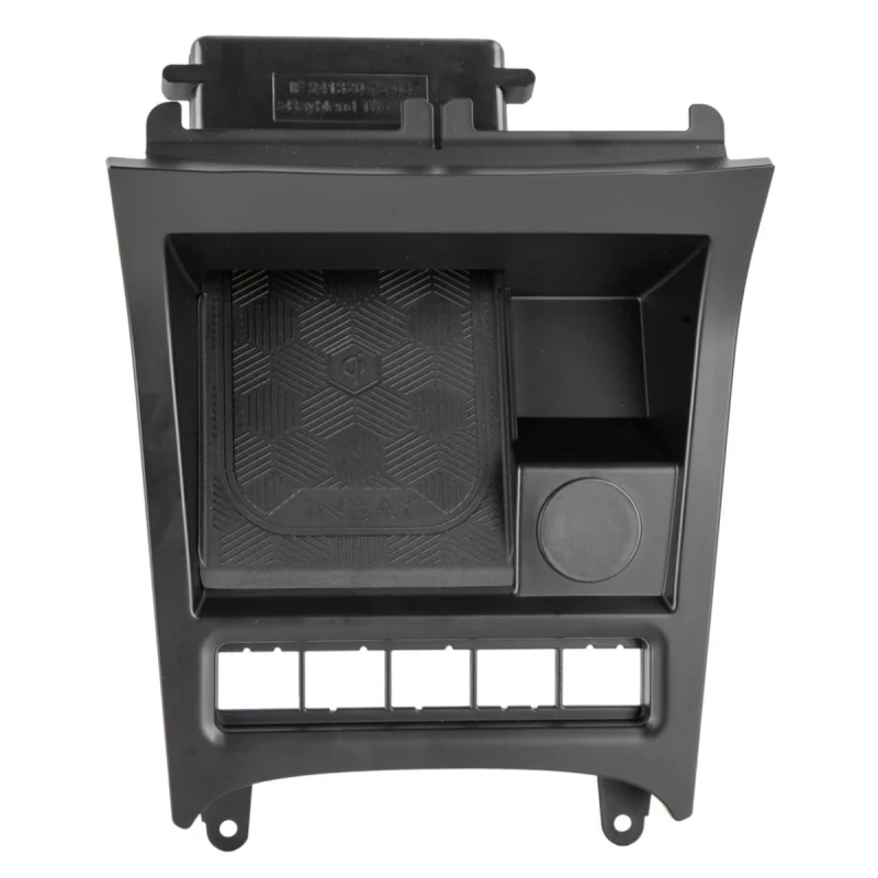 Cargador inalámbrico inbay 15W para volkswagen vista frontal