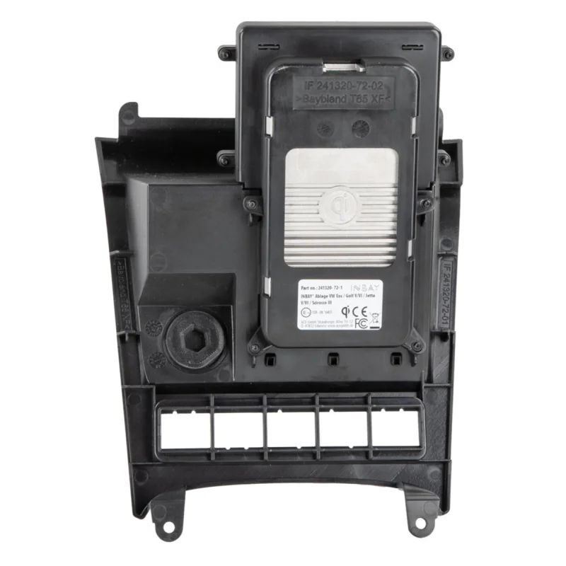 Parte trasera de cargador inalámbrico inbay 15W para volkswagen vista frontal
