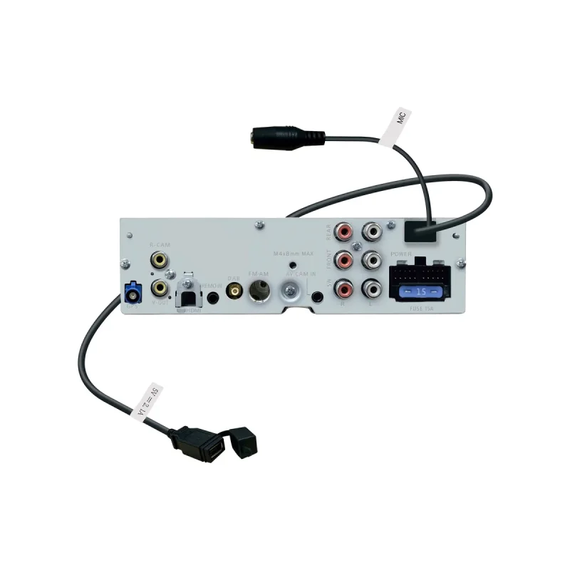 Parte trasera y conexiones KENWOOD DMX-F920DS