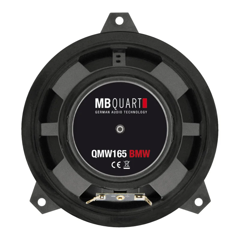 Vista posterior del altavoz woofer QMW165