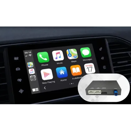 Demostración de Apple CarPlay y Android Auto