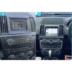 Salpicaderos compatibles con la instalación de la pantalla tipo tesla para Freelander 2