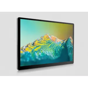 Especificaciones técnicas del panel QLED 2K (1920x1200 píxeles) con ángulo de visión de 178 grados y colores vibrantes.