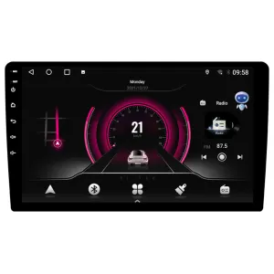 Pantalla de 9" con display de velocidad abierto
