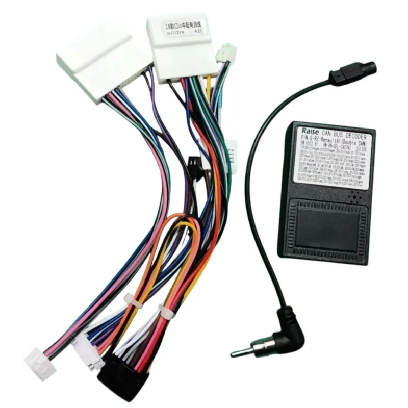 Vista del interface y cable adaptador de antena