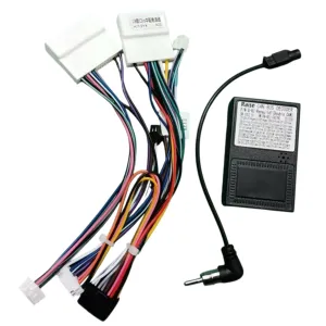 Vista del interface y cable adaptador de antena