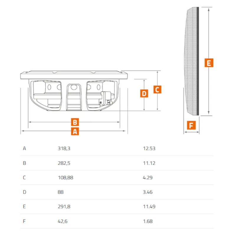 Dimensiones MPS 300 S2