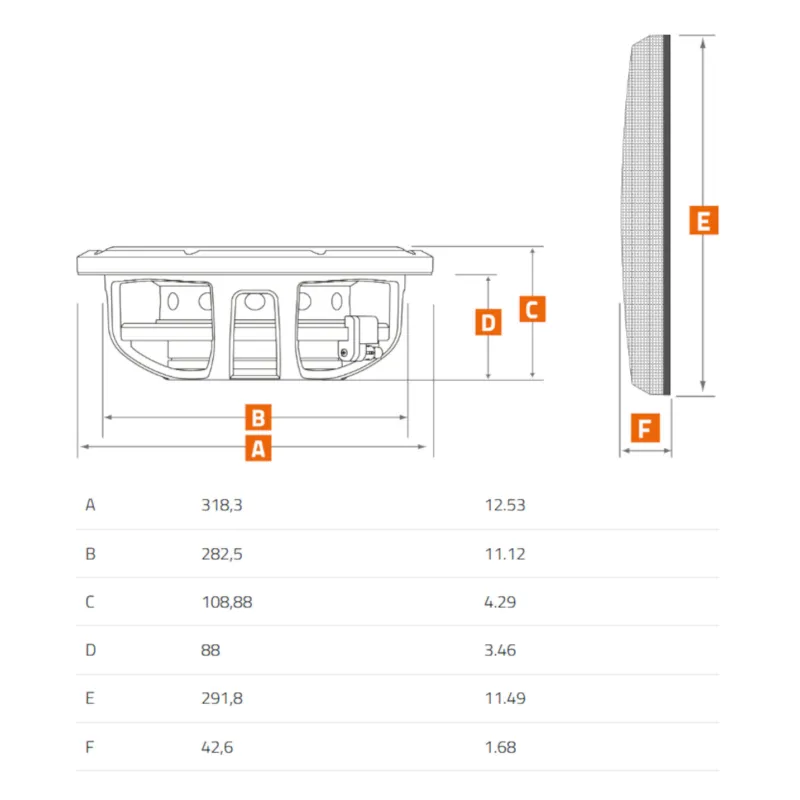 Dimensiones MPS 300 S4