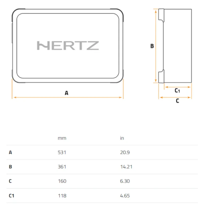 Dimensiones MPBX 250 S2