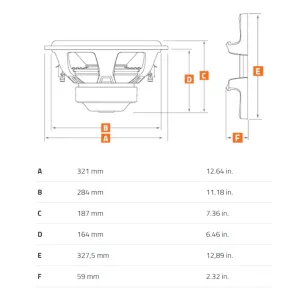 Dimensiones MP 300 D2.3