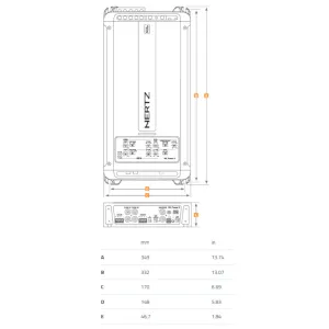 Dimensiones ML Power 5
