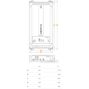 Dimensiones ML Power 1