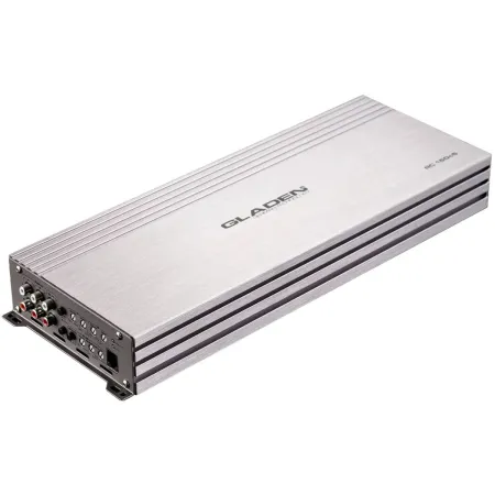 Gladen audio RC 150c5, amplificador 5 canales Clase AB (1 4 canales) y Clase D (canal 5)