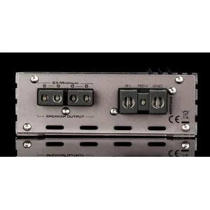 conexiones de entrada del amplificador Gladen Audio RC 600c1 G3