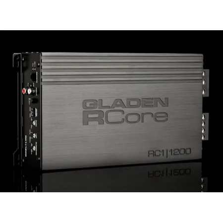 Vista general amplificador monoblock Clase D para subwoofer