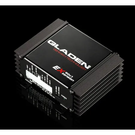 Vista general amplificador Gladen EX-80C1 1-2 canales