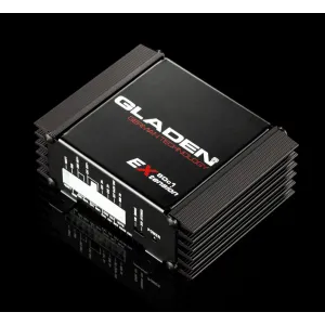 Vista general amplificador Gladen EX-80C1 1-2 canales