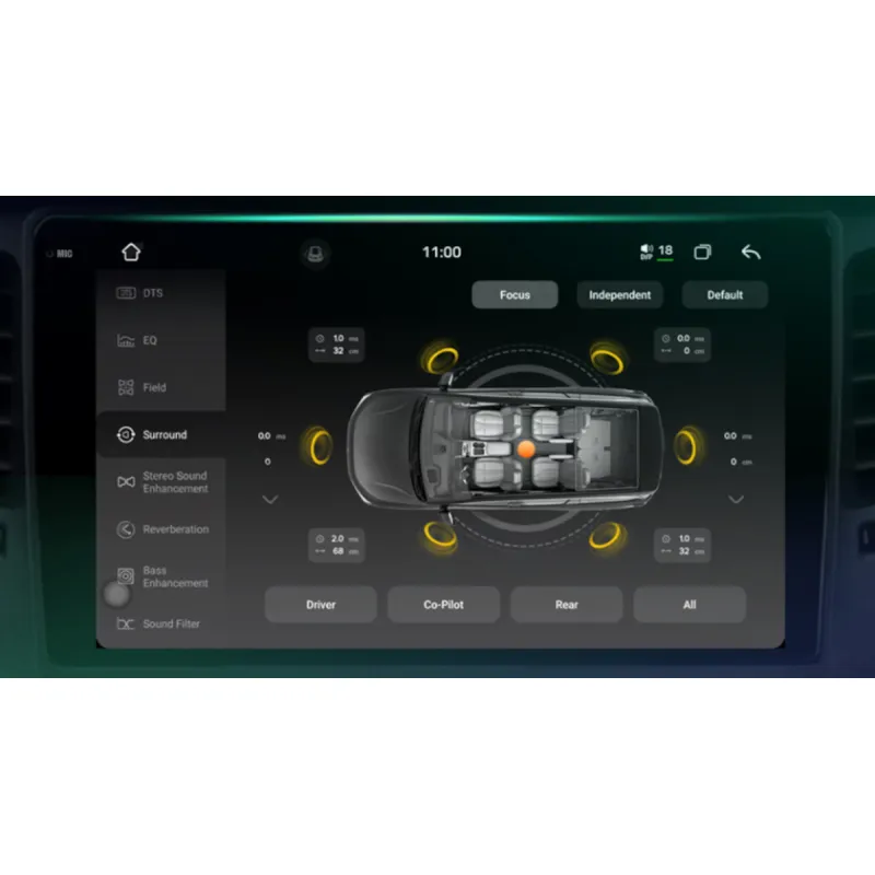 Sistema de ajuste de sonido avanzado