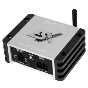 Vista del amplificador compacto ESX Quantum QS-TWO-BT