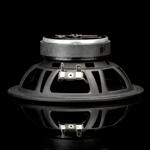 Vista lateral de los woofers del kit de vías separadas Gladen Gamma 165.2