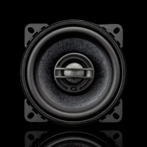Vista frontal de los alatavoces coaxiales Gladen Gamma 100-X