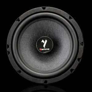 Vista frontal de los woofer del kit de altavoces Gladen Gamma 165.2 Slim