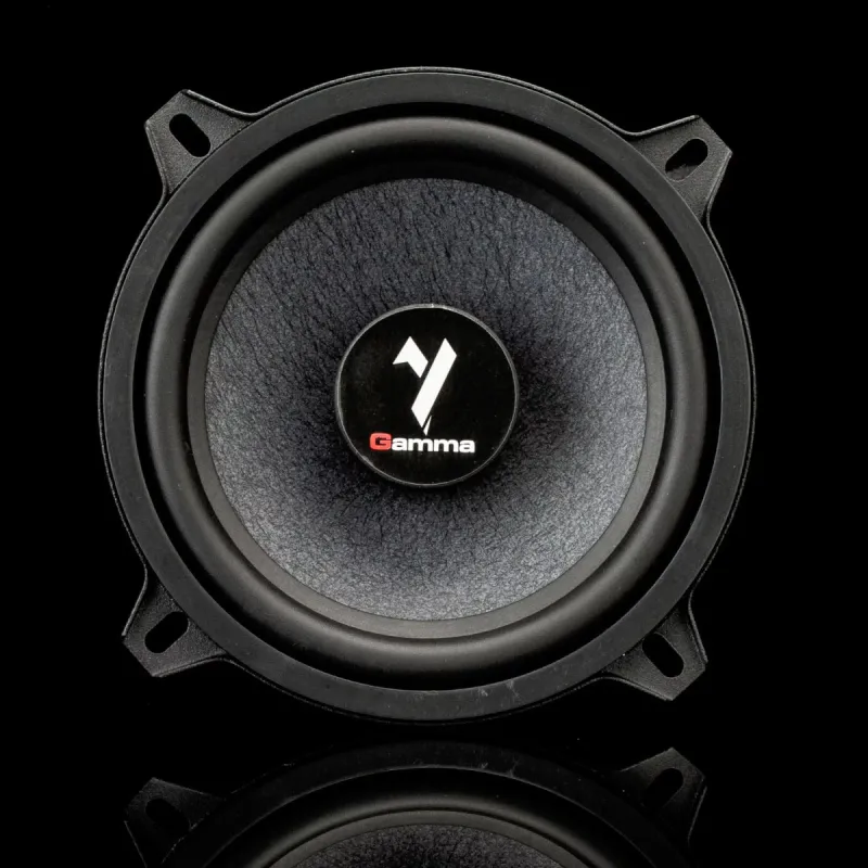 Vista frontal del woofer incluido en el kit Gladen Gamma 130.2 Slim