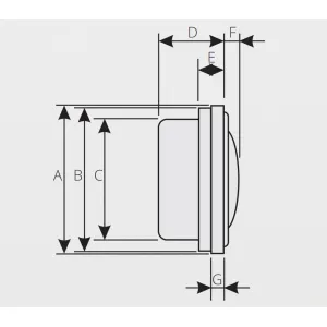 medidas de los tweeters Gladen Audio GENERIC 22