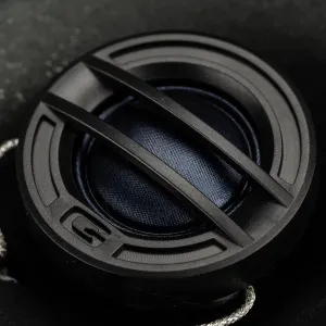 Vista del Tweeter incluido en el kit de altavoces coaxiales y filtros Gladen Generic 100.2-X
