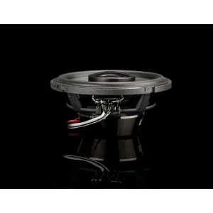 Vista lateral del woofer incluido en el kit de altavoces coaxiales y filtros Gladen Generic 100.2-X