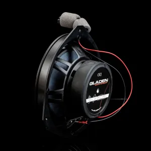 parte trasera del woofer de 165mm incluido en el kit de Altavoces Gladen Audio ONE 165 DUCATO MK2