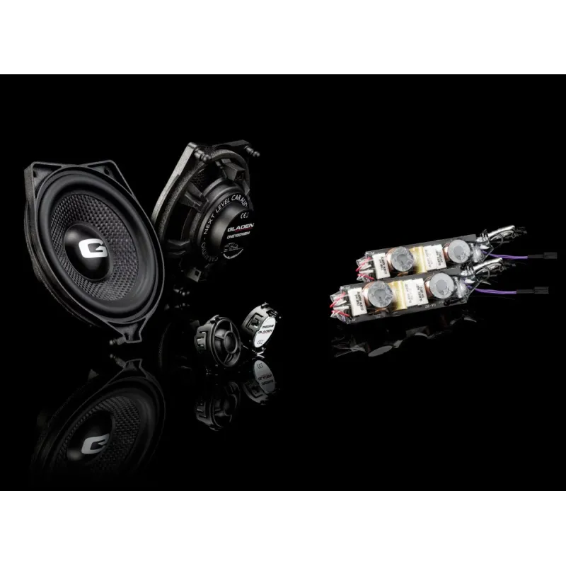 Altavoces 10cm (4") Mercedes Clase GLE, Gladen Audio ONE100.2MBM