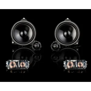 Altavoces Gladen Audio ONE100.2MB SQ, 4", Mercedes Clase C, E, GLC